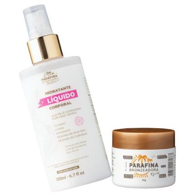 Parafina Bronzeadora 30g Rápido Hidrat Líquido Relaxante
