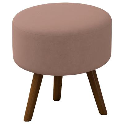 Puff Puf Para Sala Pes Palito Small Veludo Sl 949 Peer Sl 949
