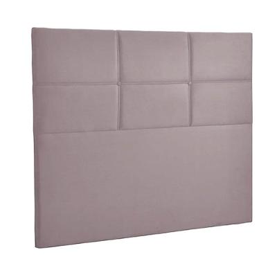 Cabeceira Estofada Milena 0,90 Solteiro Veludo Star Confort Rose