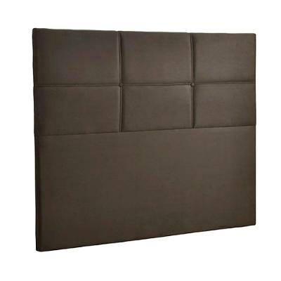 Cabeceira Estofada Milena 1,95 Sued Star Confort Castor