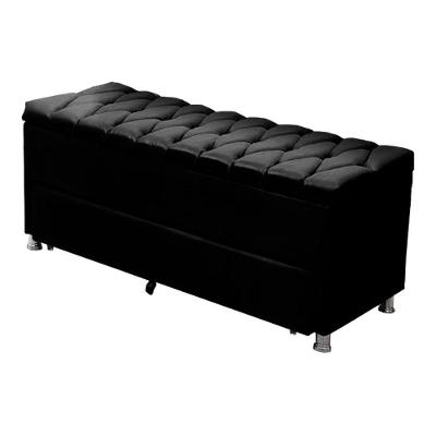 Calçadeira Sapateira Baú Munique 140cm De Largura Courano Star Confort Black