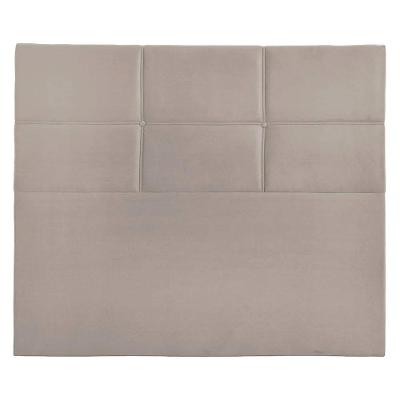 Cabeceira Milena 160cm Estofada Em Material Sintético Star Confort Bege