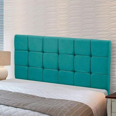 Cabeceira Julia 195cm De Largura King Size Veludo Star Confort Ciano