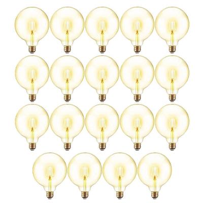 Lampada De Led Multi Filamento Kit 19 Uni Retro Ballon Vintage Bivolt 380lm 30w Iluminaçao Decoraçao