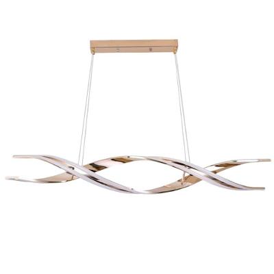 Lustre Luminaria Pendente Luxo Molecular Dna 76w Super Led Iluminaçao Decoraçao Espiral Teto Sala Co