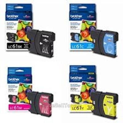 Cartucho Brother Lc61 Conj. 4 Cores