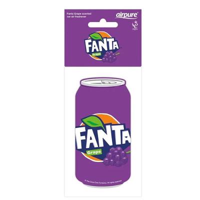Aromatizante Odorizante Fanta Uva Coca Cola Pendurar