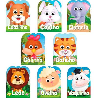 Kit Com 8 Livros Infantil Para Ler - Coleção Olha Quem Sou