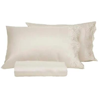 Jogo De Cama Lmpeter Casal Microfibra 100% Poliéster 3 Peças Cinza