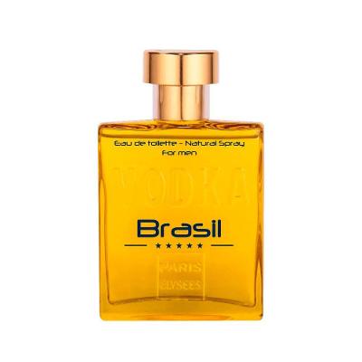 Paris Elysees Vodka Brasil Yellow Eau De Toilette - Perfume Masculino 100ml