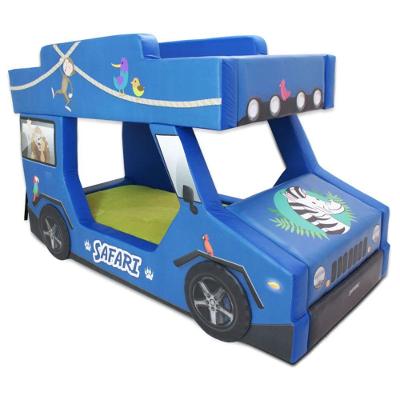 Beliche Safari Infantil Estofada Com Rodas Sobrepostas Tamanho:infantil