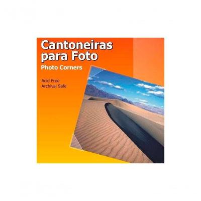 Cantoneiras Transparente Foto - 20 Blisters 156 Unidades