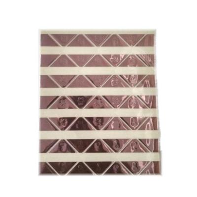 Cantoneiras De Papel Para Fotos - Rosa Metálico 10 Blisters