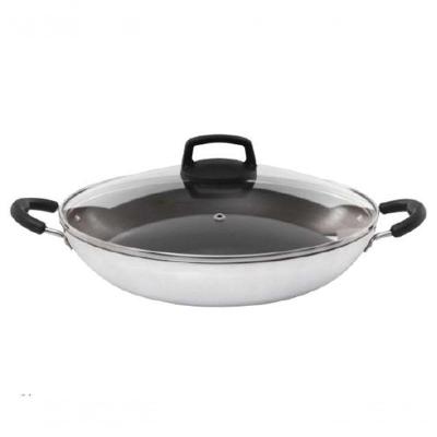 Paellera Antiaderente Grande Profissional 32cm Com Tampa