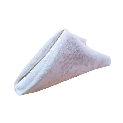 Kit 6 Guardanapos 40x40cm Jacquard Adamascado - Magic Enxovais Perola