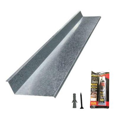Rufo De Encosto Rufo Externo Galvanizado Corte 20 - 10 Metros