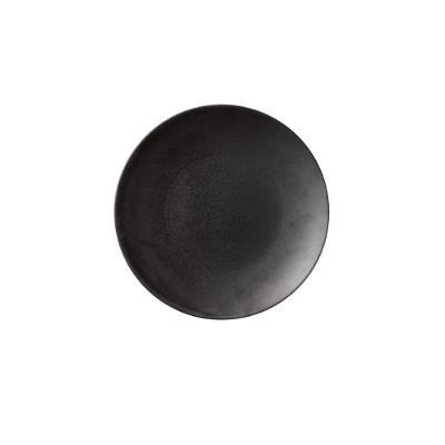 Prato Raso Tramontina Hematita Em Porcelana Decorada 28 Cm