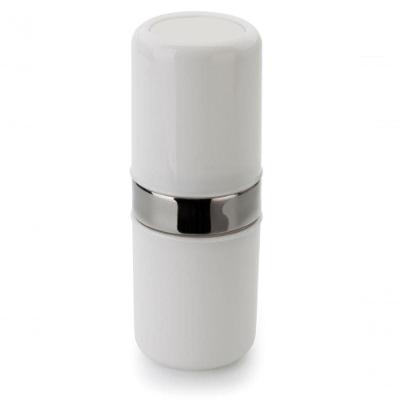 Porta Escovas De Dente Com Tampa Banheiro Lavabo Branco Casa