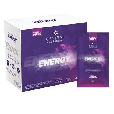 Energy Atp 30 Sachês De 10g Sabor Tangerina Central Nutrition