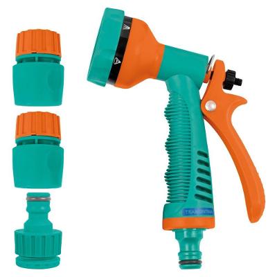 Conjunto Para Irrigação Engates Rápidos E Hidropistola 4 Peças