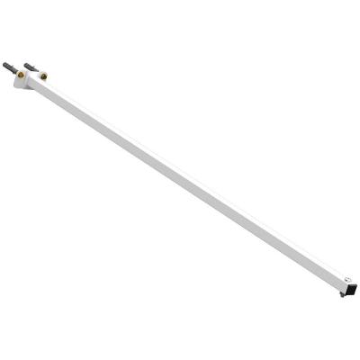 Suporte Refletor Base Reta Braço 100 Cm - Branco
