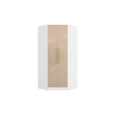 Guarda-roupa Canto 2 Pts Kappesberg Adapt Branco/macadâmia