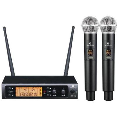 Microfone Sem Fio Harmonics Hsf300-2