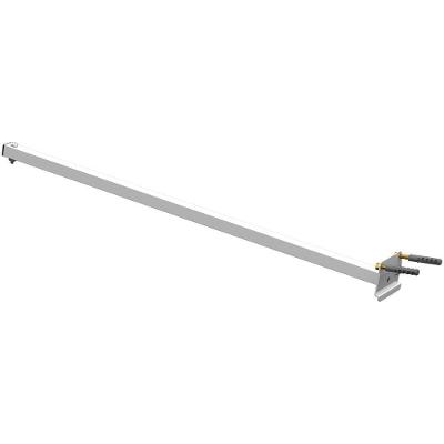Suporte Refletor Parede Braço Inclinado 70 Cm - Branco