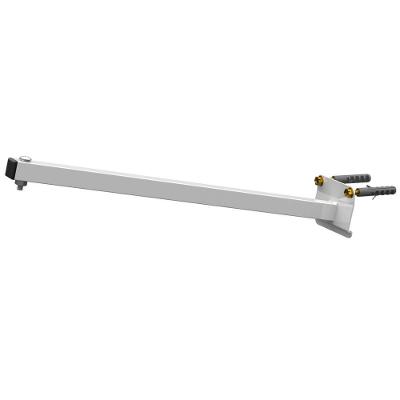 Suporte Refletor Parede Braço Inclinado 40 Cm - Branco