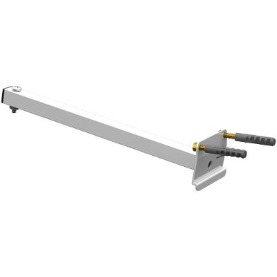 Suporte Refletor Inclinado Parede Braço 30 Cm - Branco