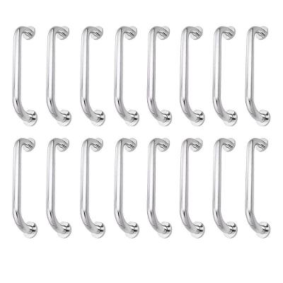 Alça De Apoio 30cm Barra Inox Kit 14 Unidades Idoso Cadeirante Deficiente Banheiro Box Corrimao