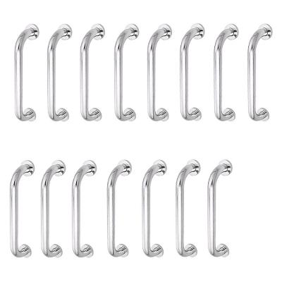 Alça De Apoio Barra Inox 30cm Kit 15 Unidades Acessibilidade Idoso Gestante Criança Suporte Banheiro