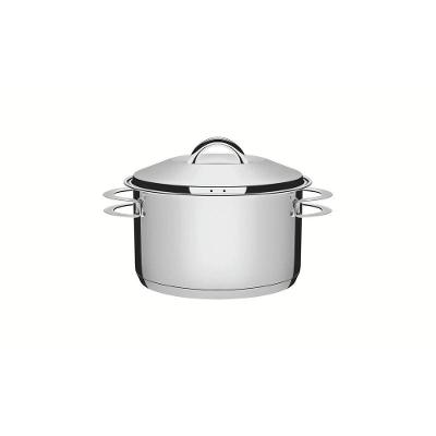 Caçarola Tramontina Solar Funda Em Aço Inox Fundo Triplo Com Tampa E Alças 20 Cm 3,6 L Tramontina