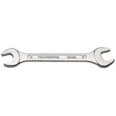 Chave Fixa 16x17 Mm Tramontina Basic Com Corpo Em Aço Especial Cromado Tramontina
