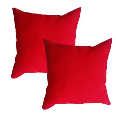 Kit 2 Almofadas Decorativas Vermelho