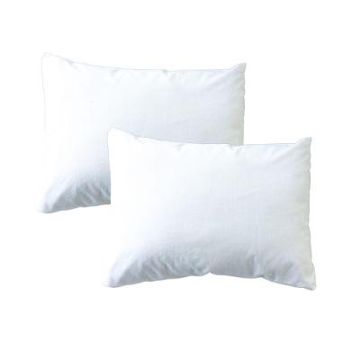 Par De Fronhas 50x70cm Percal 180 Fios 100% Algodão Padrão Hotel Branco