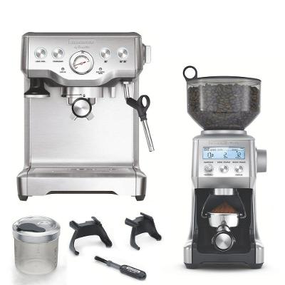 Combo Kit Cafeteira Express + Moedor De Grãos De Café - Elétrico By Breville - 110v