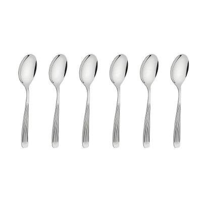 Conjunto De Colheres Para Chá Athenas Tramontina Aço Inox 6 Pç. Tramontina