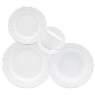 Aparelho De Jantar 30 Peças Canelé Branco Oxford