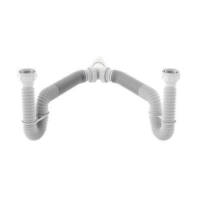 Sifao Tubo Extensivel Duplo Branco - Censi