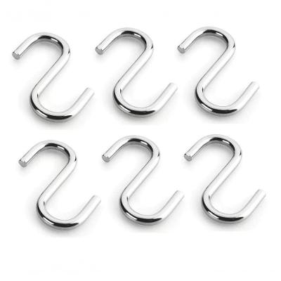 Conjunto 6 Ganchos Multiuso Para Pendurar Barra De Cozinha