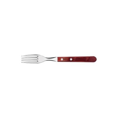 Garfo De Mesa Aço Inox Tramontina Cabo Maderia Polywood Tramontina