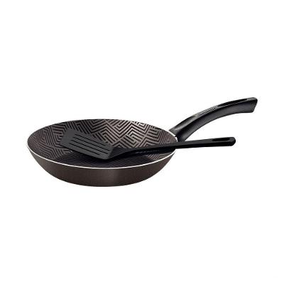 Frigideira Paris 30cm 2,5l Antiaderente Starflon Max Chumbo Com Espátula De Nylon