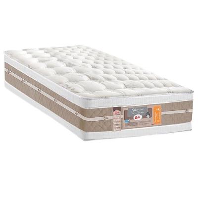 Colchão Solteiro Molas Ensacadas  Pocket Silver Star Air Double Face Euro Pillow (88x188x34) - Castor