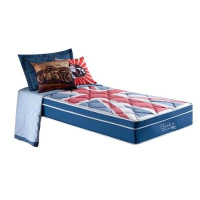Colchão Solteiro Molas Superlastic  London Euro Pillow (88x188x24) - Anjos