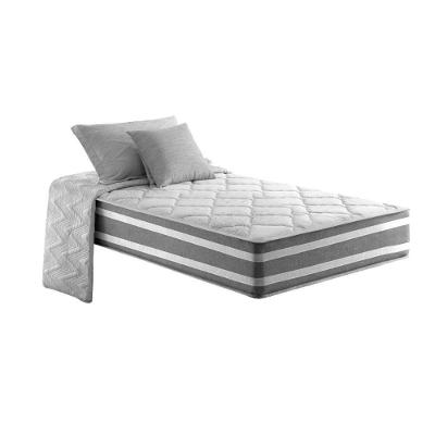 Colchão Solteiro Molas MasterPocket Ensacadas   Duo Sono Double Face Euro Pillow Gray (88x188x30) - Anjos
