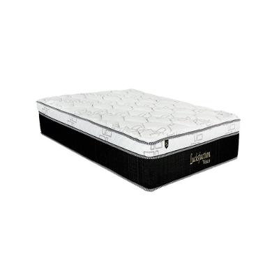 Colchão Solteiro Molas Ensacadas Visco   MasterPocket Lucksfaction Black Euro Pillow (88x188x36) - Luckspuma