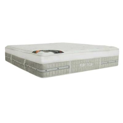 Colchão Casal Espuma Visco Molas Ensacadas Pocket Eurotop Summer Winter Euro Pillow (138x188x34) - Castor