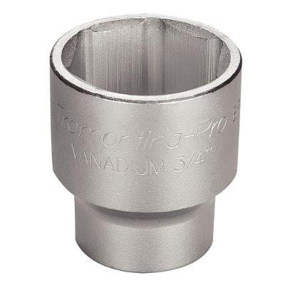 Soquete Sextavado Em Aço Cromo Vanádio 50 Mm - Encaixe 3/4" Tramontina Pro Tramontina