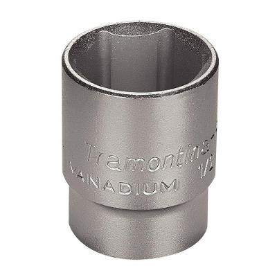 Soquete Sextavado Em Aço Cromo Vanádio 23 Mm - Encaixe 1/2" Tramontina Pro Tramontina